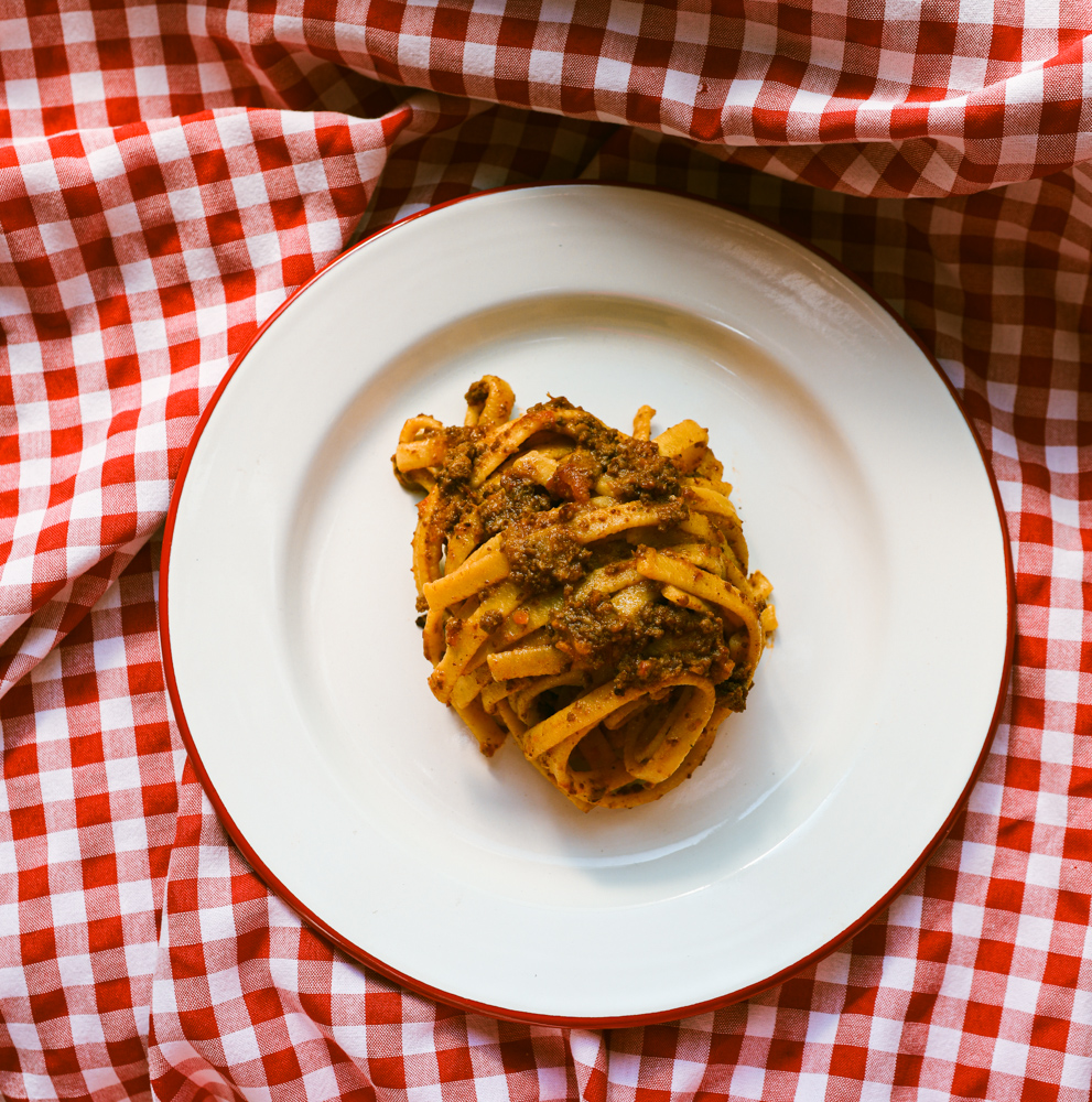 Tagliatelle al Ragout Bolognese. 15,90€ - Picture of Tentazioni