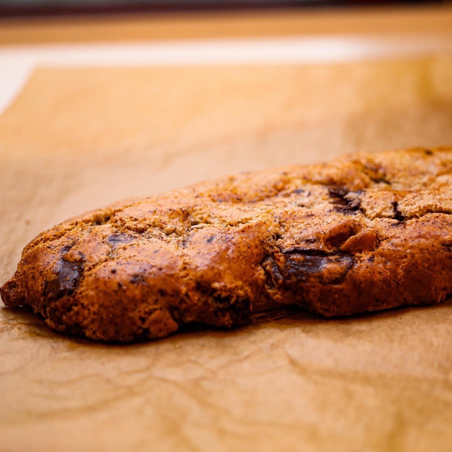 Cantuccini mit dunkler Schokoalde und selbst kandierten Orangen ⋆ Lettinis
