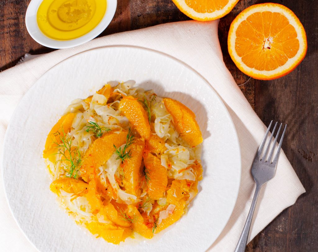 Orangen Fenchel Salat