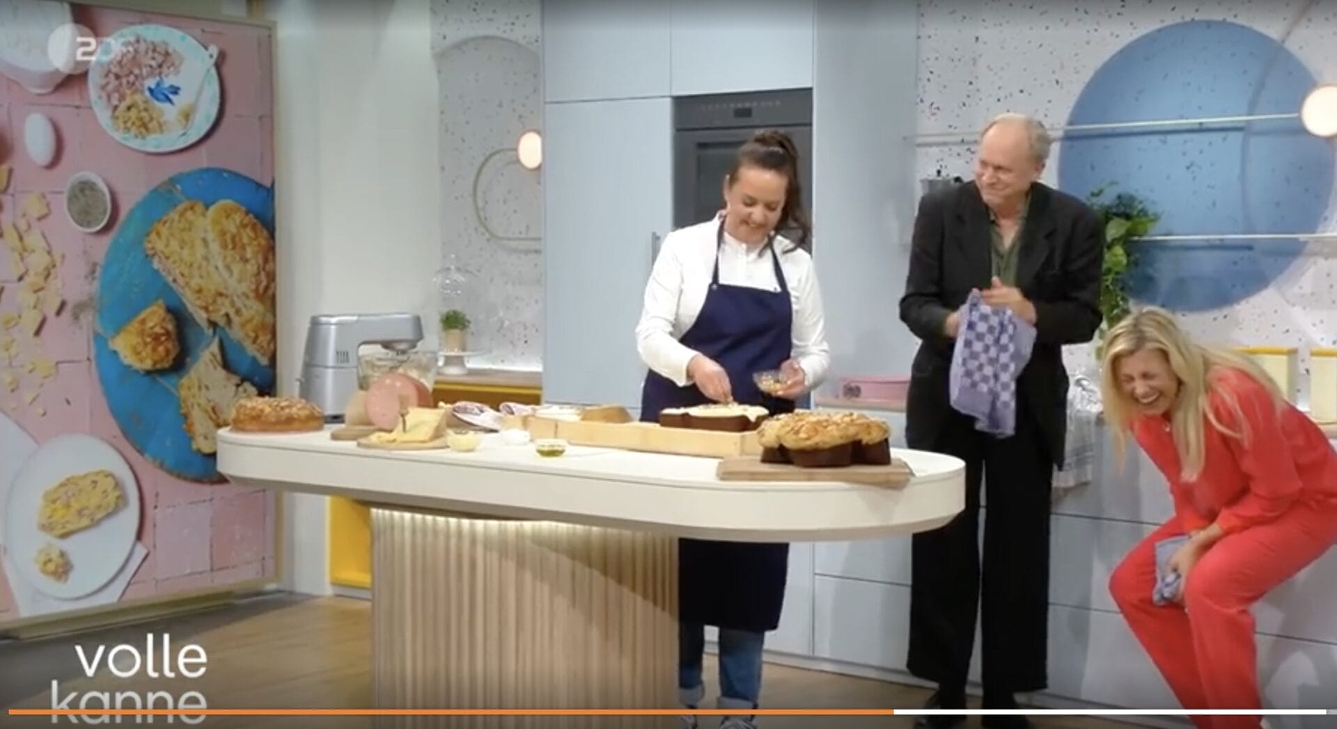Bolomba - ein salziger Kuchen - nicht nur zu Ostern bei ZDF Volle Kanne ...